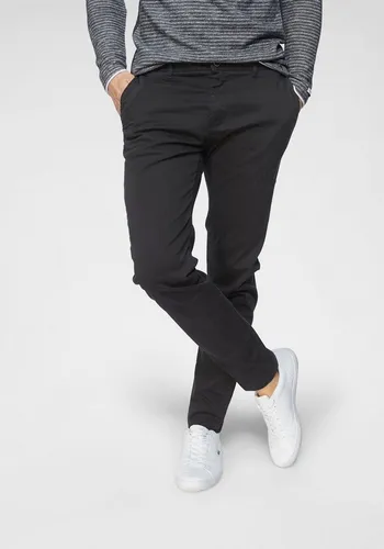 Jack & Jones Chino 'Marco Bowie' - Herren Hose in Schwarz, Größe 32/34 - Wanderhosen für Herren, stylische Chino mit modernem Schnitt, ideal für Freizeit und Outdoor-Aktivitäten.