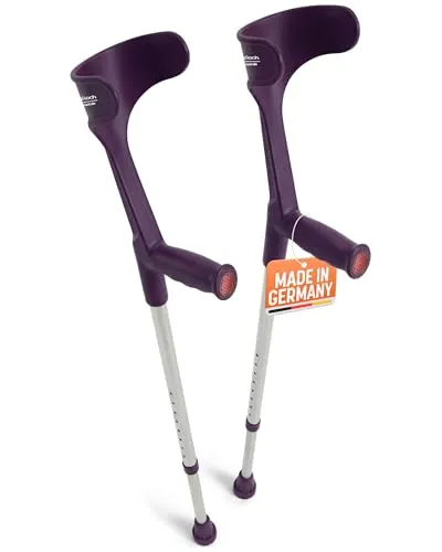 Dr. Paul Koch Krücken Paar Aubergine