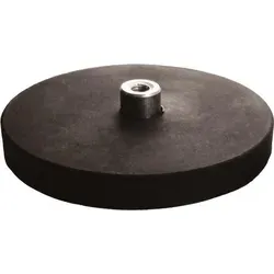 Flachgreifermagnet Set 2-teilig mit Gewindebuchse, Neodym, 88 mm - Sonstige Werkzeuge, 3- bis 6-fache Haltekraft durch Neodym-Magnetkern und gummierte Oberfläche, ideal für lackierte Oberflächen ohne Kratzer.