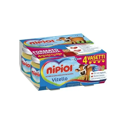 Nipiol Omog Vitello 4x80g