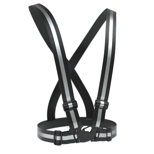 Reflektor Warnweste Sicherheitsweste Unfallweste Motorrad Sport Dunkel Neon