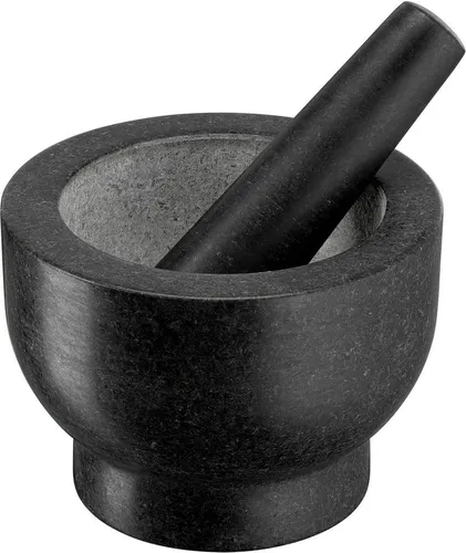 Jamie Oliver Mörser und Stößel aus Granit, 14,5 cm in schwarz von Tefal
