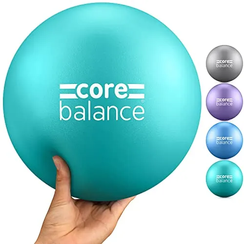 Core Balance Pilatesball - Anti-Burst Yogaball für Gymnastik - Gymnastikbälle, rutschfest und aus robustem PVC, ideal für Yoga, Pilates und Physiotherapie. Maximalgewicht von 200 kg für sicheres Training und effektive Übungen.
