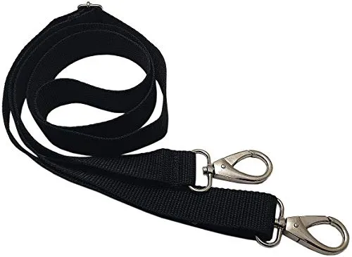 Universal Transportgurt/Hebegurt/Tragegurt für Diverse Taschen mit 2 Karabinerhaken in Schwarz in verschiedenen Designs (Modell 3)