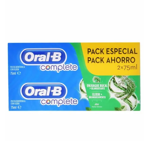 COMPLETE DENTIFRICO ENJUAGE + BLANQUEANTE LOTE 2 x 75ml