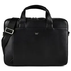 Braun Büffel Aktentasche GOLF 3.0 Business Bag M - Elegante Aktentasche aus hochwertigem Rindleder, ideal für das Büro. Bietet ausreichend Platz für Dokumente und Accessoires, perfekt für den stilbewussten Geschäftsmann.