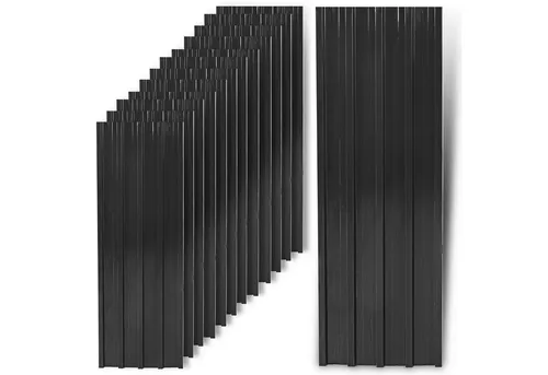 ESTEXO Trapezblech 12 Stück Anthrazit