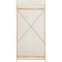vidaXL Kleiderschrank Stoffschrank 79x40x170 cm