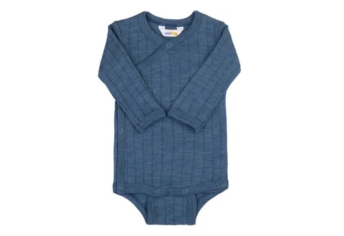 Joha - Kid's Body mit Wickelverschluss - Merinounterwäsche Gr 50 blau - Praktischer Wickelbody für Babys in Blau, Größe 50. Hergestellt aus hochwertiger Merinowolle und Seide für optimalen Tragekomfort. Ideal für den Alltag. Entdecken Sie weitere Joha-Produkte im Bergfreunde.de Online-Shop!