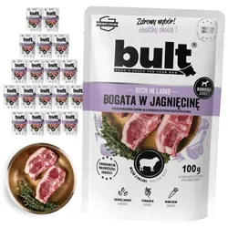 Bult Nassfutter Für Hunde, Lamm, Beutel, 20 X 100 G