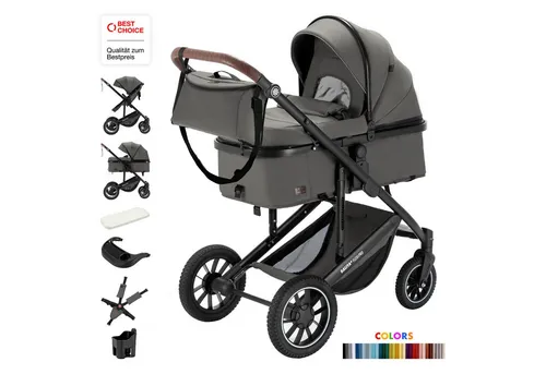 Daliya® Kombi-Kinderwagen FLEXI-PRO M 2in1 von Daliya®