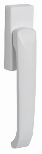 Alpertec Fenstergriff Juliane weiß anliegend - Fenstersicherung in elegantem Design, bietet zusätzlichen Schutz und Sicherheit für Ihr Zuhause.
