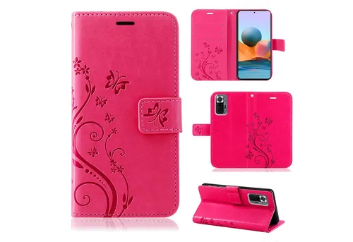 betterfon Handyhülle Handytasche für Xiaomi Redmi Note 10 Pro Klapphülle, Bookstyle-Hülle: Magnetverschluss 3 Kartenfächer & Standfunktion