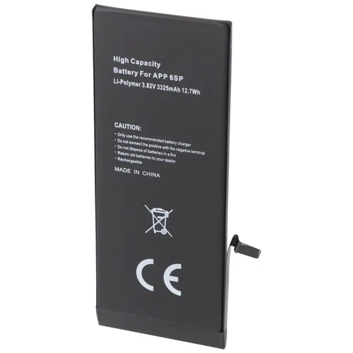 AccuCell 3325mAh Akku für Apple iPhone 6S Plus - Hochwertiger Nachbau-Akku mit 3325mAh für Apple iPhone 6S Plus. Ideal als kostengünstige Alternative, einfach in der Handhabung und geeignet für den professionellen Einsatz.