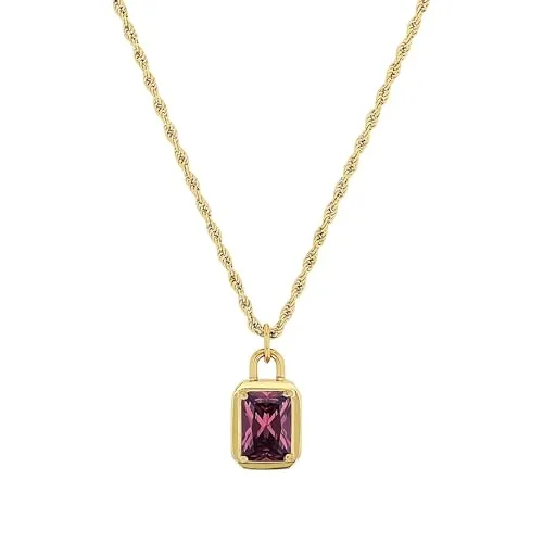 JOOP! Kette mit Anhänger und Zirkonia von JOOP!
