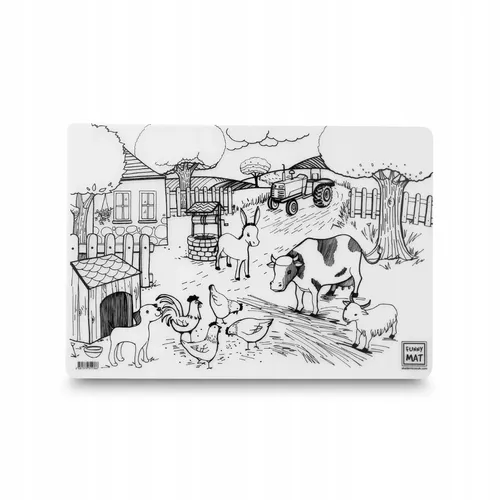 Transparentna mata do zmywania wodą Strigo by Funny Mat Życie na F 8681379311366