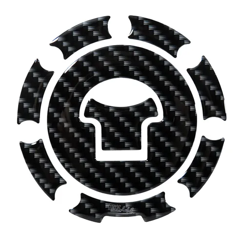Tankdeckel Pad Carbon Optik Schwarz Druck universell kompatibel für Honda