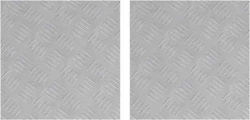 vidaXL Aluminium-Riffelbleche 2 Stk. Rutschfest 40x40 cm - Funktionsunterwäsche: Rutschfeste Aluminium Treppenstufen für sicheren Halt, ideal für drinnen und draußen. Wetterfest und langlebig, perfekt für Haushalte mit Kindern oder älteren Menschen.