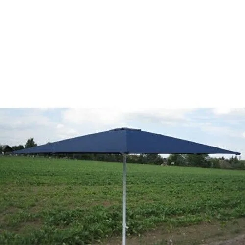 Sonnenschirm 3m blau mit Kurbel von DEMA