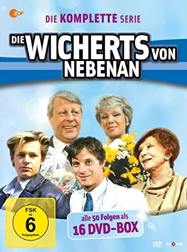 Die Wicherts Von Nebenan - die komplette Serie (Neu) [16 DVDs] - Filme, 16 DVDs voller humorvoller Episoden der beliebten Serie für unvergessliche Fernsehmomente.