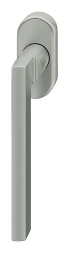 FSB Fenstergriff 34 1035 - Ovaler Edelstahlgriff mit 7 mm Stift - Fenstersicherung mit ovaler Rosette, ideal für Sicherheit und Design, Stiftüberstand von 24-38 mm für flexible Montage.