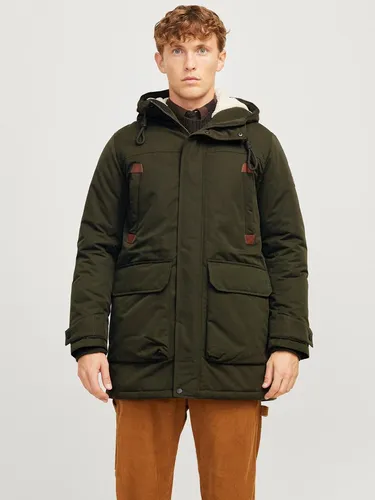 JACK & JONES JJEPOLAR Parka SN - Funktionsjacke aus recyceltem Polyester, umweltfreundlich und ideal für kalte Tage, schützt optimal vor Wind und Wetter.