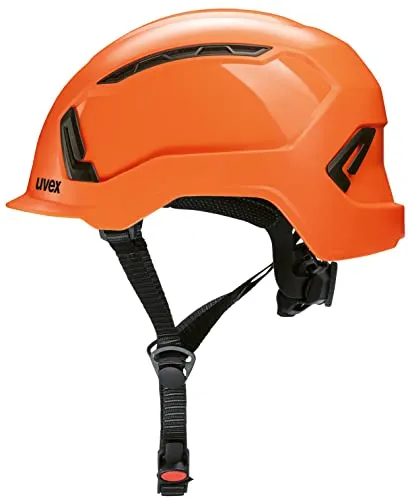 uvex pronamic Alpine - Multifunktionsschutzhelm für Damen und Herren - Robuster Schutzhelm für Industrie, Bau und Klettern, erfüllt EN 12492 und EN 397. Optimaler Tragekomfort mit einstellbarem Kopfring und Ventilation für besten Schutz und Komfort.