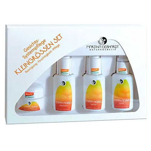 Happy Aging Kleingrößenset 4-teilig - 4-teiliges Regenerations-Set für die reife Haut, ideal für eine gezielte Systempflege und unterwegs.