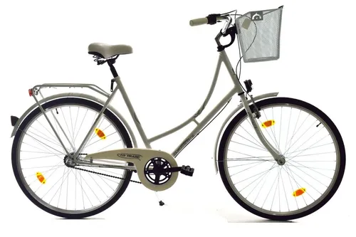 Zoll City Holland Hollandrad Damen Fahrrad 28 Zoll NEXUS 3 Gang - Damenfahrrad mit 3 Gängen, ideal für entspannte Fahrten in der Stadt. Ausgestattet mit Fahrradkorb, Gepäckträger und Rücktrittbremse für höchsten Komfort.