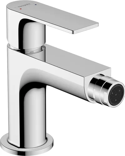 hansgrohe Rebris E Einhebel-Bidetmischer mit Metall Zugstangen-Ablaufgarnitur - Sonstige Armaturen, eleganter Design-Bidetmischer mit ergonomischem Griff und Metall Zugstangen-Ablaufgarnitur für eine optimale Handhabung im Bad.