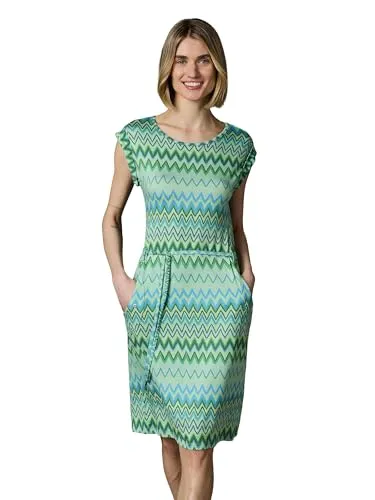 Ragwear Damen Sommerkleid Taggien Print YOUMODO Aqua Gr. XL in türkis von ragwear