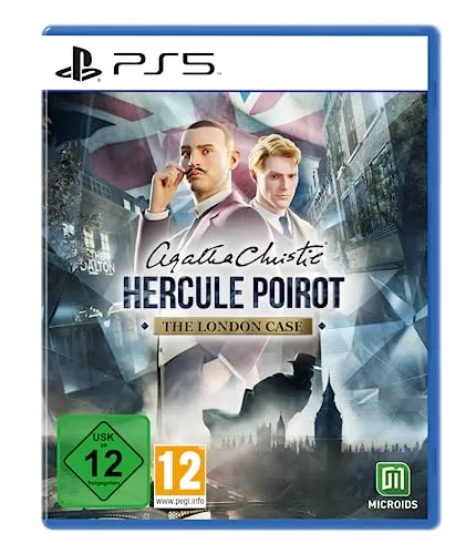 Agatha Christie Hercule Poirot: The London Case (PS5) - Detektivspiel für spannende Rätselabenteuer - PC- & Videospiele, tauchen Sie ein in die Welt von Agatha Christie und lösen Sie fesselnde Kriminalfälle auf der PS5.
