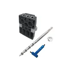 Kreg 520 Micro Bohrschablonen Set - Bohrersets für kompakte Taschenlöcher, ideal für präzise Arbeiten an kleinen Projekten und dünnen Materialien bis 12 mm Stärke.