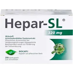 Hepar SL 320 mg Hartkapseln von Klosterfrau