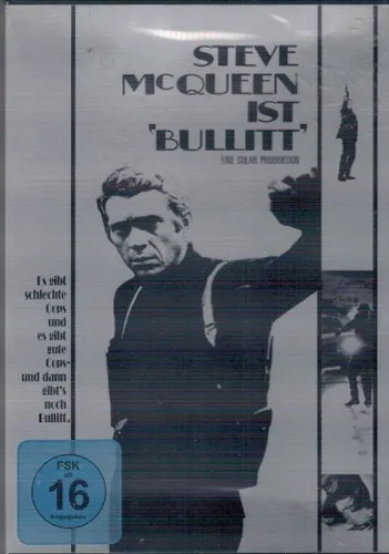 BULLITT - Steve McQueen / Jacqueline Bissett - DVD - NEU