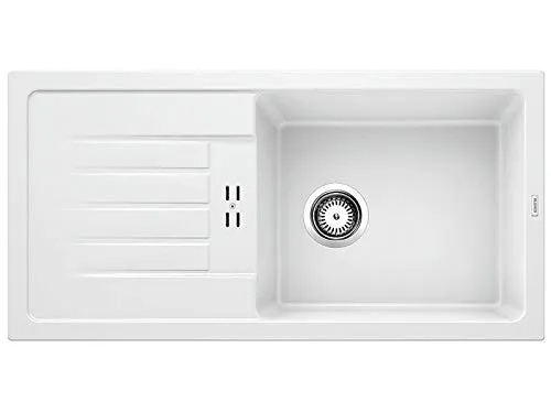BLANCO FAVUM XL 6 S Granitspüle – SILGRANIT in Weiß in weiß von BLANCO