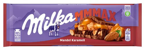 Milka Mmmax Mandel Karamell 300g