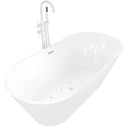 AcquaVapore Whirlpool-Badewanne F11 170x80cm
