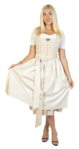 Dirndl Beige von Trachtl.de