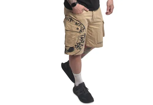 Yakuza Herren Tweak Cargo Shorts, Warm Sand, 40W von Yakuza