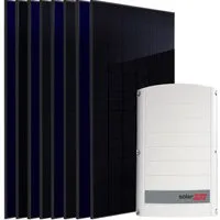 Produktbild SUNNIVA Solaranlage 4.0 kW mit 8x 500 W Fullblack Bifacial Modulen