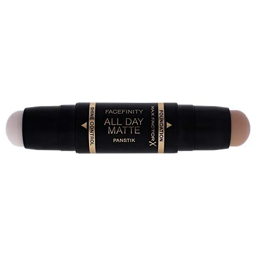 Max Factor Facefinity All Day Matte Pan Stik Foundation, Make-up, 20 g, helles Elfenbein (Light Ivory)