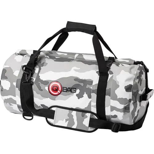 QBag wasserdichte Gepäckrolle Hecktasche 45L für Motorrad - Camouflage