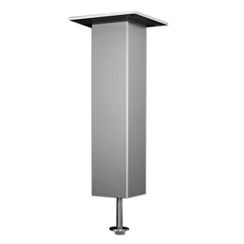 Barkonsole Capri gerade - natur eloxiert, 170 mm - Sonstige Elektroinstallationsartikel, stabile und elegante Aluminiumkonsole mit gerader Ausführung, ideal für langlebige Befestigungen.