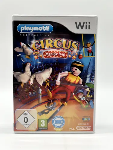 Wii Playmobil Circus Manege frei! - Nintendo Wii - Neu Sealed - vom Händler