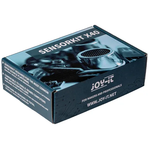 Joy-IT Sensor-Set X40 für Raspberry Pi, Arduino oder BBC micro:bit - Umfangreiches Sensor-Set mit 40 verschiedenen Sensoren, ideal für kreative Projekte mit Raspberry Pi, Arduino oder BBC micro:bit.