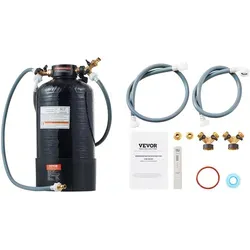 VEVOR Deionisiertes Wassersystem für Autowaschanlagen - Hochdruckreiniger mit TDS-Messgerät, bietet stabilen Wasserfluss und Dual-Outlet-Modus für effizientes Waschen. Ideal für Autolackpflege und vielseitige Anwendungen.