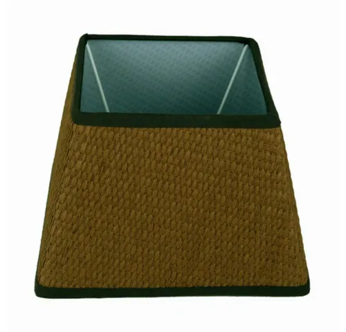 Dirk Davids Leuchten GmbH Lampenschirm für Tischleuchte in Vierkant Leinen Natur Braun - Eleganter Lampenschirm aus hochwertigem Leinen, ideal für stilvolle Tischleuchten. Verleihen Sie Ihrem Raum eine warme Atmosphäre mit diesem einzigartigen Design.