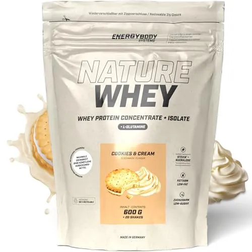 Energybody Nature Whey Protein Isolate & Concentrate 600g