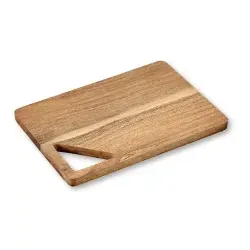 Kesper Holz Schneidebrett, Akazienholz 29140 , Maße: 28 x 19 x 1,5 cm